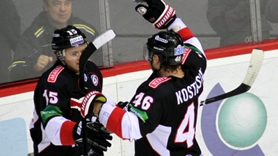 Хоккеисты «Трактора»