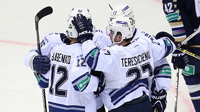 Хоккеисты «Динамо»