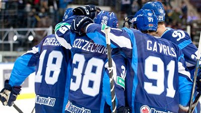 Хоккеисты минского «Динамо»