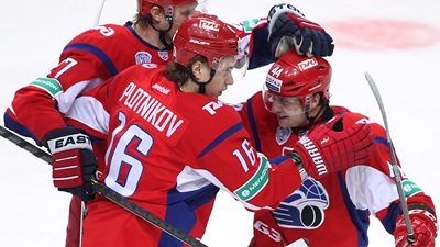 Хоккеисты «Локомотива»