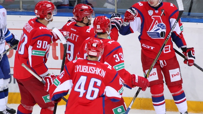 Хоккеисты «Локомотива»