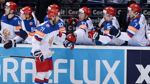 Хоккеисты сборной России