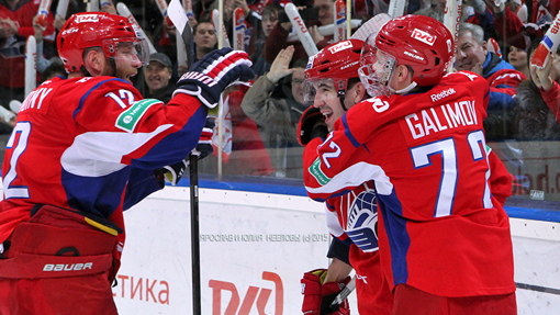 Хоккеисты «Локомотива»