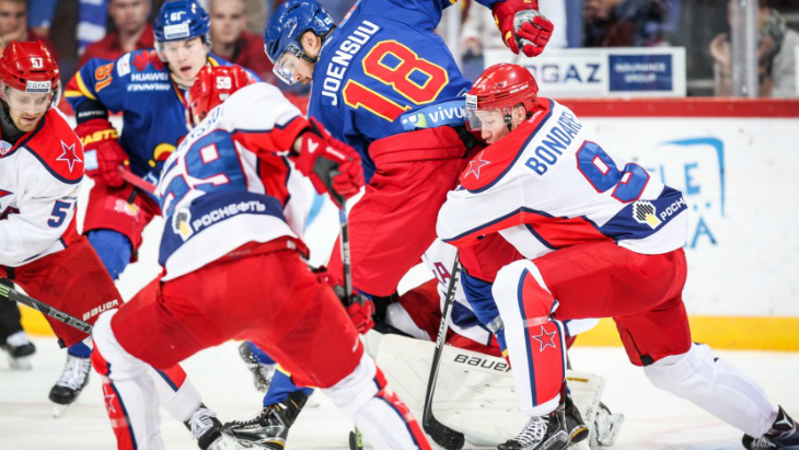 «Йокерит» побеждает ЦСКА в Хельсинки