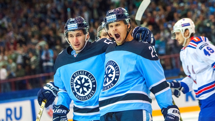 Хоккеисты «Сибири»