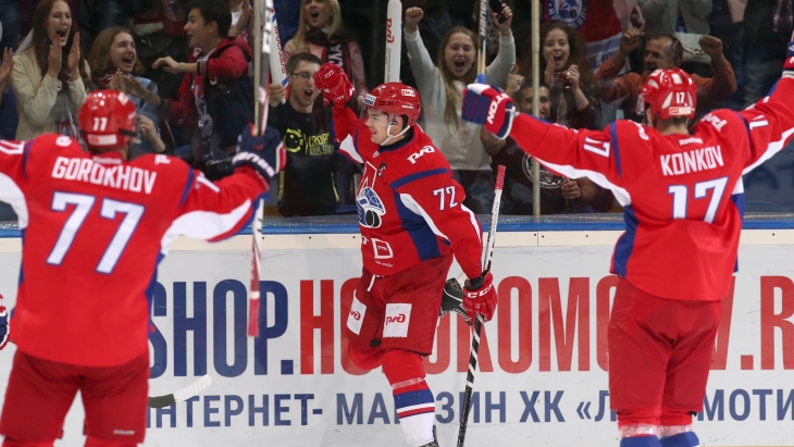 Хоккеисты «Локомотива»