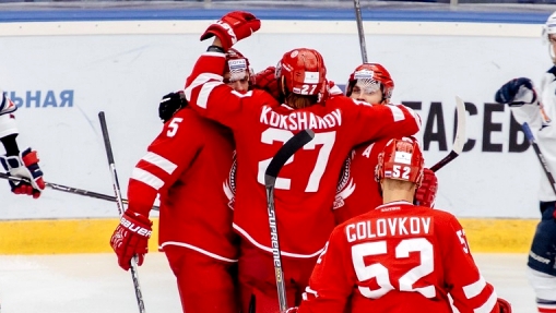 Хоккеисты «Витязя»