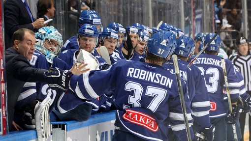 Хоккеисты «Динамо»