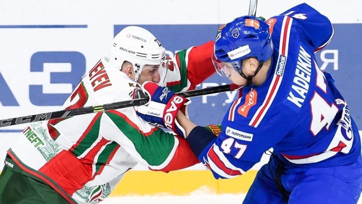 «Ак Барс» победил в матче финалистов предыдущего розыгрыша Кубка Гагарина