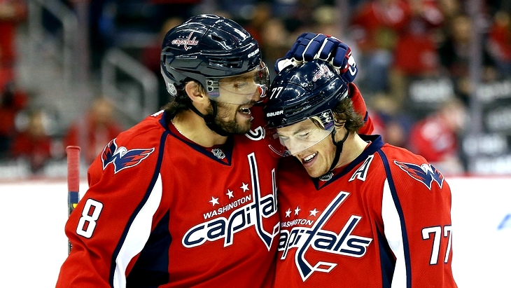 Александр Овечкин и Ти Джей Оши