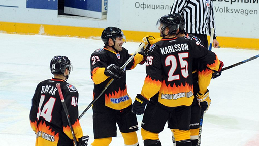 Хоккеисты «Северстали»