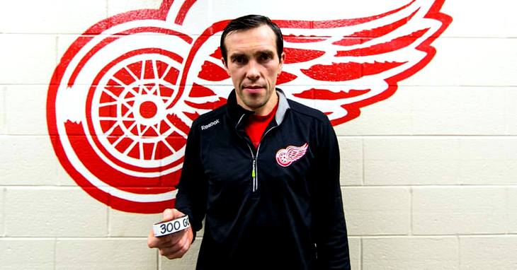 Павел Дацюк и его трехсотая шайба в регулярных чемпионатах НХЛ