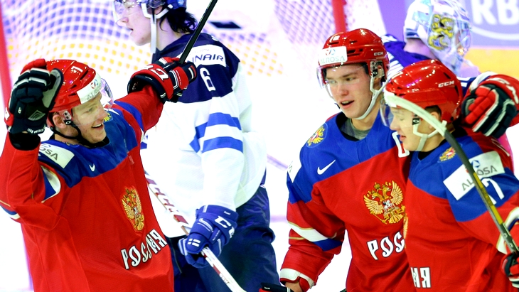 Хоккеисты молодежной сборной России в игре с Финляндией трижды реализовали большинство 