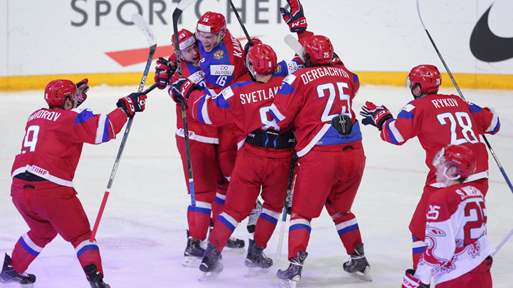 Хоккеисты сборной России