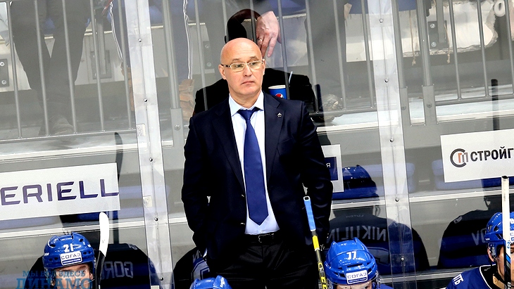 Сергей Орешкин во время матча против СКА