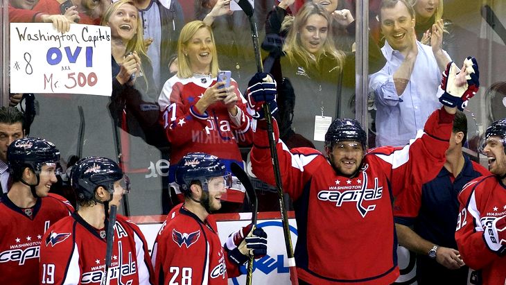 Александр Овечкин — первый россиянин, забивший 500 голов в регулярных чемпионатах НХЛ 