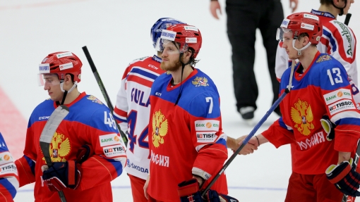 Хоккеисты сборной России