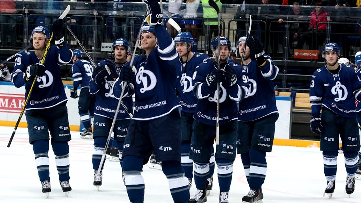 Хоккеисты «Динамо»