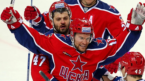 Хоккеисты ЦСКА