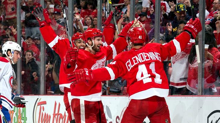 «Детройт» выиграл на своем льду у «Монреаля»