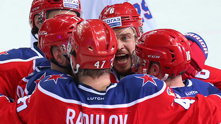 Хоккеисты ЦСКА