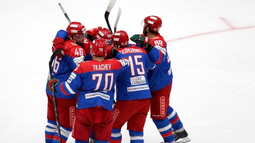 Хоккеисты сборной России