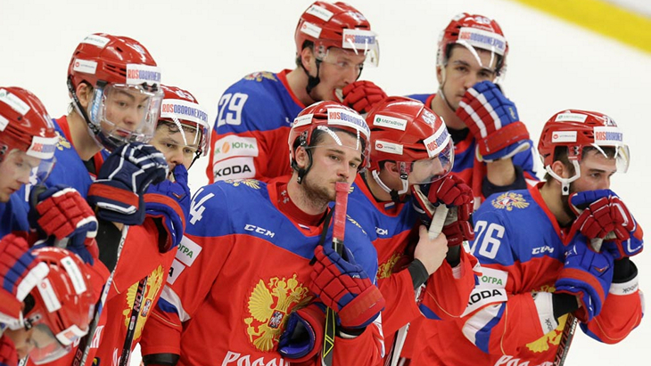 Хоккеисты сборной России