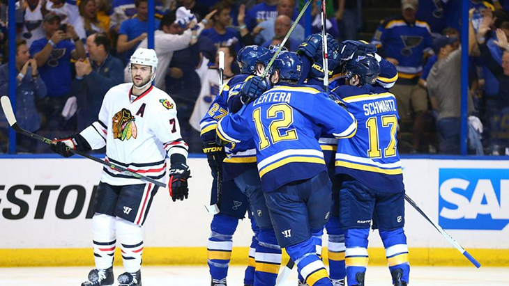 «Сент-Луис» вырвал победу в седьмом матче серии