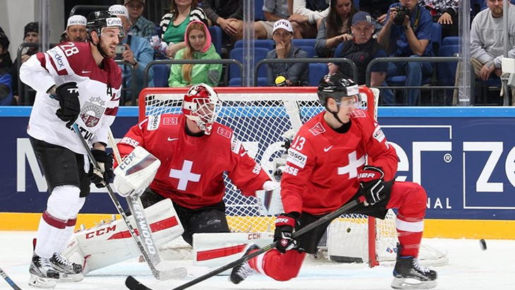 Швейцария – Латвия