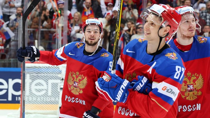 Хоккеисты сборной России