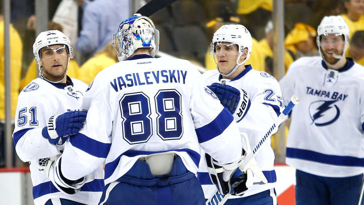 Хоккеисты «Лайтнинг»