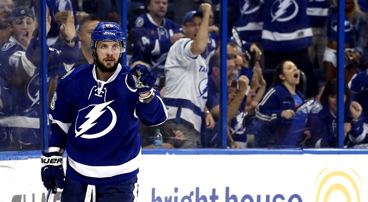 Никита Кучеров в сезоне-2015/2016 стал полноправным лидером «Тампы-Бэй» 