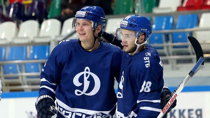 Хоккеисты «Динамо»