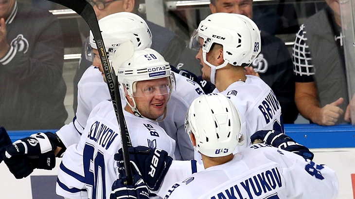 Хоккеисты «Динамо»