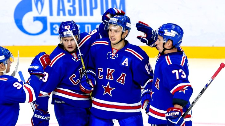 Хоккеисты СКА