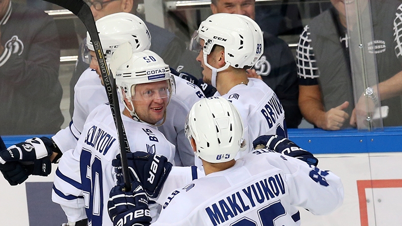 Хоккеисты «Динамо»