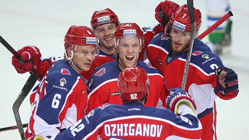 Хоккеисты ЦСКА