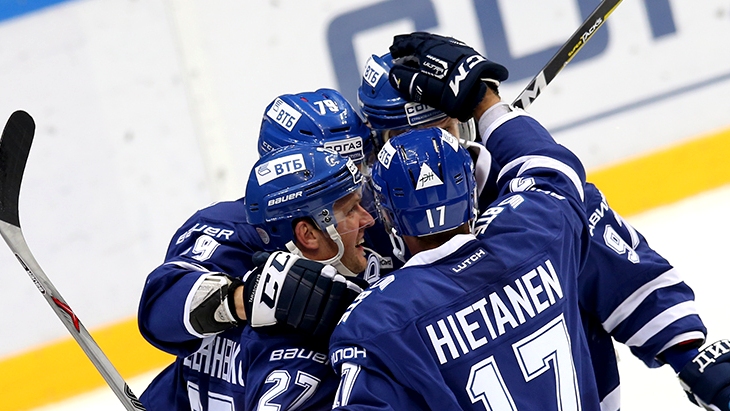 Хоккеисты «Динамо»