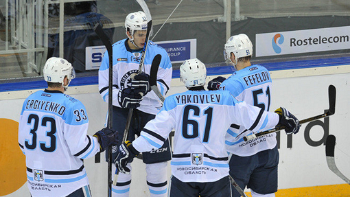 Хоккеисты «Сибири»