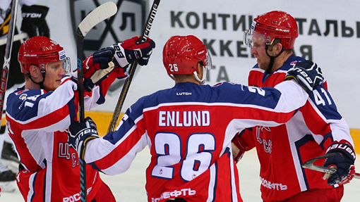 Хоккеисты ЦСКА