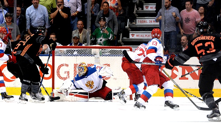 Сергей Бобровский провел очередной выдающийся матч