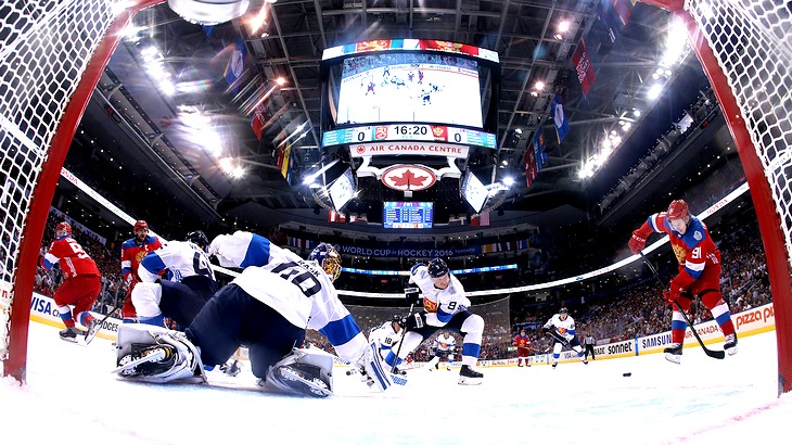 Владимир Тарасенко забил первый гол в ворота финнов