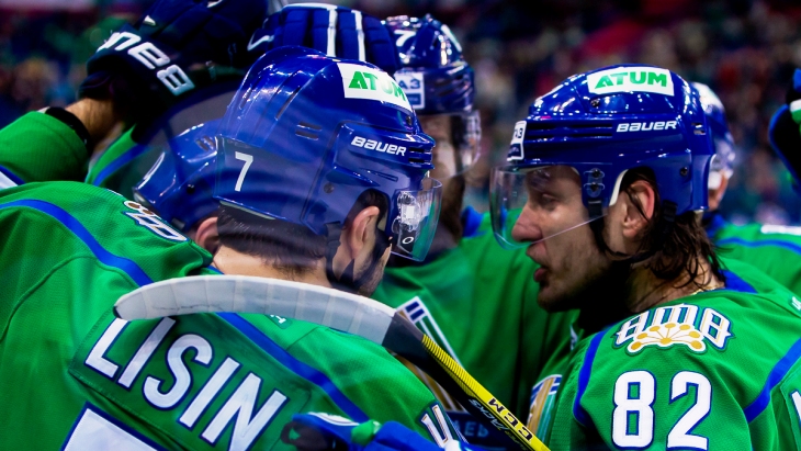 Хоккеисты «Салават Юлаева»