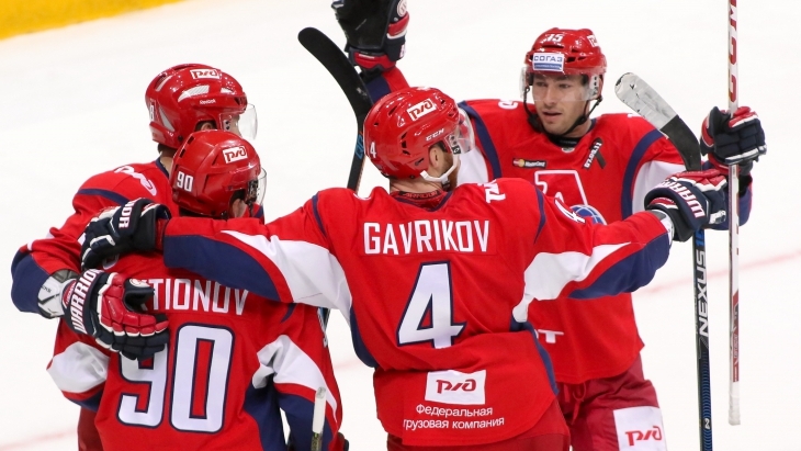 Хоккеисты «Локомотива»