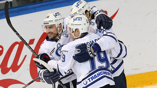 Хоккеисты московского «Динамо»