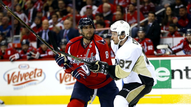 Александр Овечкин и Сидни Кросби