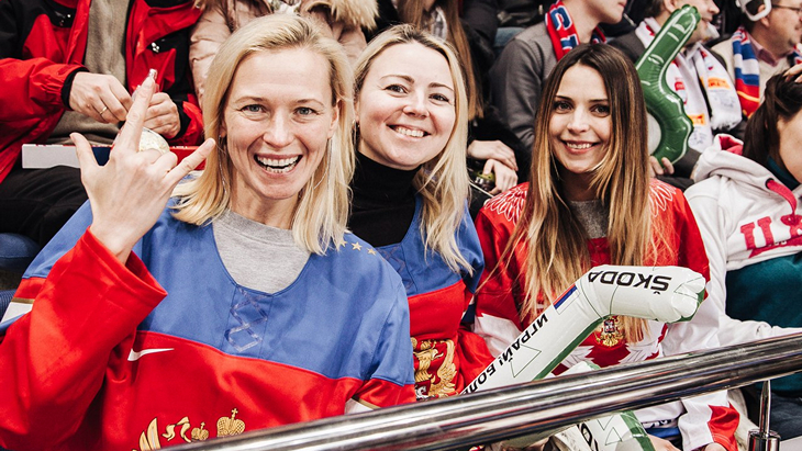 Болельщицы сборной России