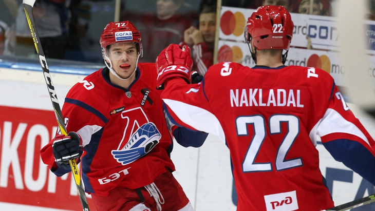 Хоккеисты «Локомотива»