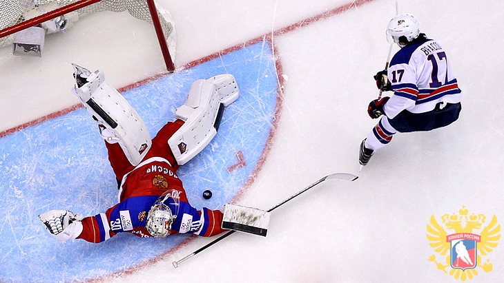 Илья Самсонов трижды пропустил в матче с американцами