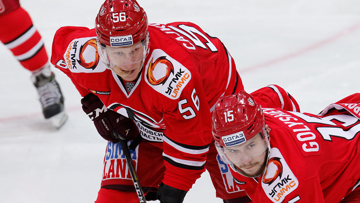 Хоккеисты «Автомобилиста»